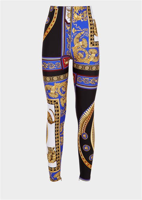 replica versace leggings